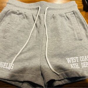 Gray West Coast Athletic Drawstring Women’s Shorts